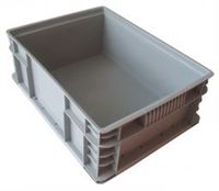 Récipients empilables de caisse en plastique recyclable pour le transport de stockage d'entrepôt industriel de ménage pour le stockage d'outils de rechange