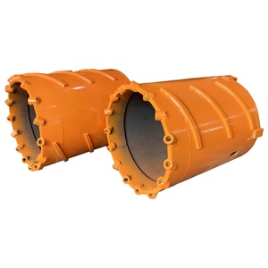 دلو قلب برميل صلب للتربة والصخور والرمال ، دلو أساس للبرميل ، معدات تكديس ، بناء نووي - Product Image 1