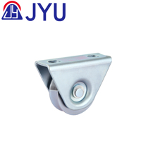 Poulie en acier anti-corrosion de style industriel durable, prix d'usine, installation par vis, accessoires pour portes coulissantes, fenêtres