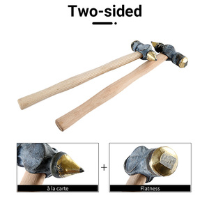 Thủ công hợp kim đục búa Granite bê tông đá sửa chữa bề mặt cây gai dầu bề mặt chia rìu đôi đầu hoa búa - Product Image 4