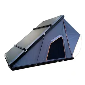 Водонепроницаемая палатка для кемпинга из стекловолокна с твердым корпусом на крыше автомобиля, китайский поставщик tienda techo coche