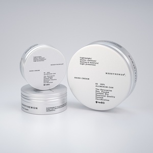 Latas de Aluminio Vacías para Crema de Manos o Bálsamo |   Tarros Metálicos Cosméticos con Tapa de Rosca |   Envases Reciclables para Productos de Cuidado de la Piel - Product Image 3