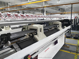 <span class=keywords><strong>2</strong></span> + <span class=keywords><strong>2</strong></span> cabeza doble carruajes suéter sistema doble máquina de tejer - Product Image 5