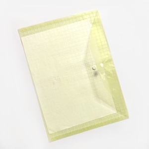 Venta Directa de Fábrica, Sobres de Plástico Tamaño A4, Carpetas de Archivo, Bolsa Transparente para Documentos con Cierre de Botón - Product Image 5