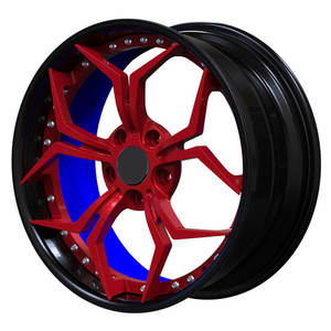 Rines Forjados de Alto Rendimiento Hechos en China, 5 Estrellas, 20x9, Rojos, de Perfil Bajo para <span class=keywords><strong>Maybach</strong></span> y Maserati - Product Image 5