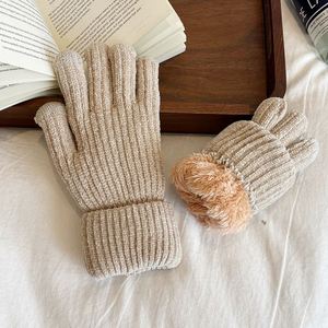 Gants en chenille épais pour couple, protection contre le froid, doublure en polaire double couche, épaissis, pliables, écran tactile, AliExpress - Product Image 6
