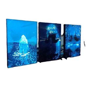 Caja de Luz Retroiluminada para Anuncios de Plataforma de Fabricante, Pantalla de Doble Cara, Caja de Luz Dinámica de Tela Programable, Sin Cantidad Mínima de Pedido - Product Image 1