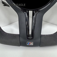 Accessoires de voiture, pièces détachées, volant en cuir intégral à rayures violettes pour BMW F20 F22 F23 F30 F33 F34 X1 F48 X5 F15 X3 F25