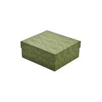 En stock gros ancien vert ciel et terre couverture lumière luxe boîte cadeau anniversaire rouge à lèvres écharpe emballage