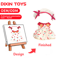 Créez votre propre tenue personnalisée pour peluche, personnage de jouet en peluche, robe personnalisée, vêtements uniques pour la poupée