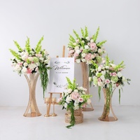Boule de fleurs artificielle rose et verte en tissu de soie, très recommandée et populaire, pour la décoration de la maison et de mariage