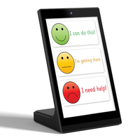 Tablette Android de bureau YC-L106 10,1 pouces, écran tactile, affichage publicitaire POS, kiosque de commentaires clients, affichage WIFI