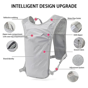 Sıcak Fırsat Açık Hava Unisex Koşu Hidrasyon Sırt Çantası Kamp Çantası Yürüyüş Koşu Bisiklet Jogging için Hafif Polyester - Product Image 5