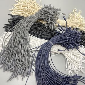 20cm Vente en gros Corde de cire Longe de vêtement Serrure élastique solide Corde de cire noire - Product Image 3