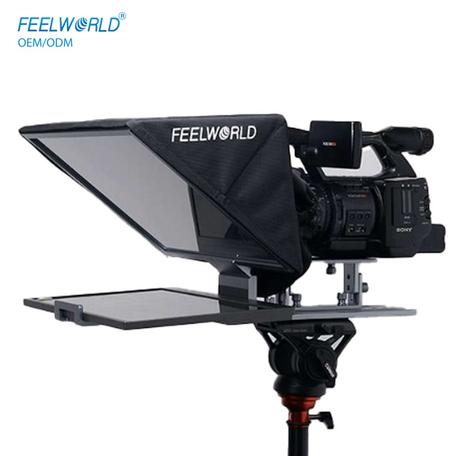 FEELWORLD TP16 Folding Teleprompter Glass for Tablet Smartphone up to 16", Custom Logo & Packaging Box, Bulk Wholesale