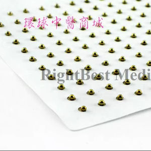 मैग्नेट सोना मढ़वाया कान बीज स्टीकर पेस्ट बीन एक्यूप्रेशर मालिश Acupoint चिकित्सा के लिए बीज <span class=keywords><strong>Auricular</strong></span> एक्यूपंक्चर 121 PCS - Product Image 2