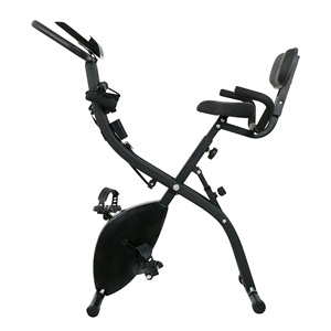 Vélo d'exercice pliable portable pour intérieur, système magnétique, résistance réglable, <span class=keywords><strong>cyclisme</strong></span> sportif, dossier en acier, équipement de fitness - Product Image 3