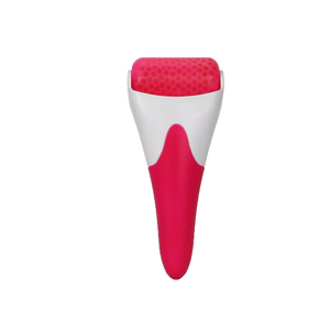 Rodillo de hielo facial de mano para uso doméstico, masajeador facial, masaje para el cuidado de la piel, rodillo de hielo rosa para cara - Product Image 1