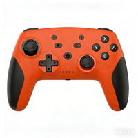 Manette de jeu sans fil S104 5.3 avec moteur de vibration, bouton Turbo, détection de mouvement, gyroscope six axes programmable pour Switch 2 Pro