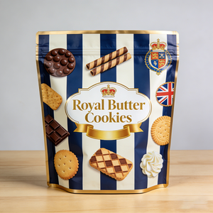 Bolsa con cierre <span class=keywords><strong>de</strong></span> cremallera duradera y resellable, a prueba <span class=keywords><strong>de</strong></span> olores, con acabado mate y logotipo, transparente, para chicle, anacardos, leche, alimentos para mascotas - Product Image 3