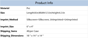 Bolsa de Almuerzo Transparente de PVC Resistente con Correa de Hombro Ajustable, Moderna y Aprobada para Estadios, Prisiones y Centros Correccionales - Product Image 3