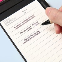 Bloc-notes autocollants à pages détachables, carnet à couverture rigide, blocs-notes multi-usages, personnalisables avec logo imprimé, pour usage professionnel, fabriqué en Chine