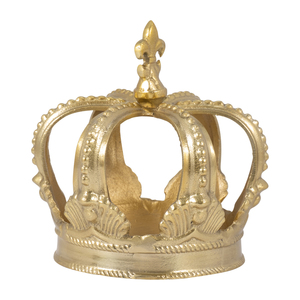 Scultura in Metallo a Forma di Corona, Decorazione Regale per Casa, Soggiorno, Ufficio, Esposizione su Scaffale - Product Image 2