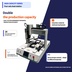 Machine de vissage automatique à six axes pour tôles avec moteur PLC, pilote pas à pas 6 axes, puissance 250 kW - Product Image 4