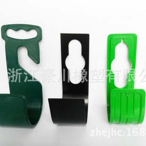 Orange <b>Plastic</b> Wall Mount Hose <b>Hook</b> For Garage Cleaning Supplies PP Material Glossy Finish Flexible Design - Product Image 3