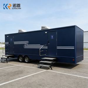 Remorque WC mobile, toilettes portables, design casher pour célébrations de mariage juives en extérieur, remorque toilettes portables - Product Image 3