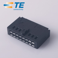 2.54 espacement coque en caoutchouc 16pin connecteur Tyco connecteur d'alimentation gaine Terminal harnais 102387-3