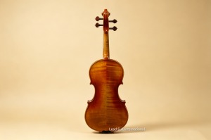 Violon acoustique 4/4 Lead Full International, table en épicéa, dos en érable, touche en ébène, fabriqué à la main en bois - Product Image 4