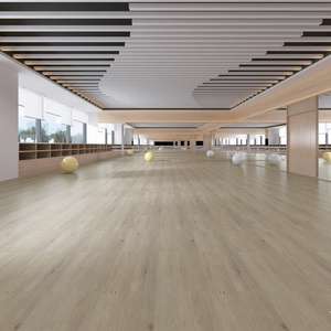 2024 nuova moda impermeabile antiscivolo ad incastro galleggiante tappeto Click Lock bianco <span class=keywords><strong>ufficio</strong></span> PVC vinile <span class=keywords><strong>pavimento</strong></span> SPC 4-6mm - Product Image 3