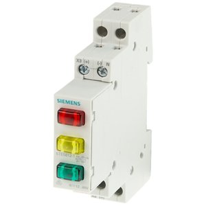 Indicateur de statut Siemens 5TE5803 LED rouge jaune vert 12-60V IP20 Plastique - Product Image 1
