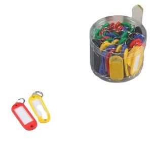 Étiquettes de clés personnalisées en PE avec numéros, idéales pour l'organisation et les cadeaux promotionnels - Product Image 2