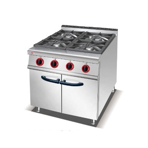 Fabricant professionnel d'équipement de cuisine de restaurant et d'hôtel cuisinières d'acier inoxydable de 6 brûleurs avec le <span class=keywords><strong>four</strong></span> à pizza <span class=keywords><strong>électrique</strong></span> - Product Image 3