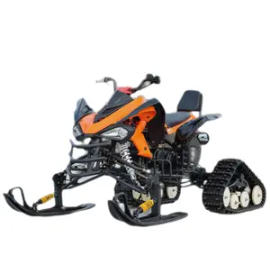 Brand new fuel-type two-seater tracked adult snowmobile ATV/UTV 150CC