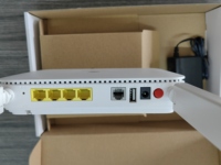 Módem ONU F6610M de Alta Velocidad, 4GE+WiFi6, Punto de Acceso de Fibra Óptica, Router MESH AX1800, Router WiFi 6 GPON con Red LAN Inalámbrica
