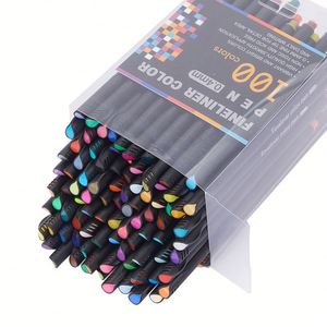 Juego de Bolígrafos Delineadores X515-1 con Logotipo Personalizado, Coloridos, ForSkyglory, Punta Fina de 0.4 mm, Marcadores para Dibujo y Bocetos, Marcadores Artísticos Fabricados - Product Image 4