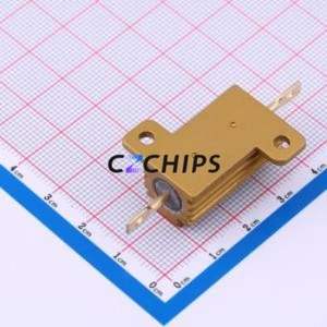 Resistencia RH0252R000FE02 con Carcasa de Aluminio / Tubo Cerámico, Componente de Orificio Pasante (THT), Resistencia de 2 Ohmios, 1%, 25W - Product Image 2