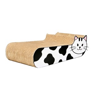 Creative butter cat toy, thickened corrugated, wear-resistant, lint-free cat paw bowl, wholesale cat scratching board, - Product Image 2