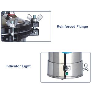 IKEME phòng thí nghiệm 18L 24 lít chai đóng hộp thực phẩm Nồi hấp tiệt trùng vặn lại máy Nồi hấp khử trùng máy Nồi hấp - Product Image 6