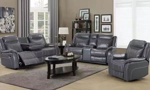 โรงงานเฟอร์นิเจอร์แฟรงค์ จำหน่ายผ้าและหนังโดยตรง ชุดโซฟาปรับเอน เฟอร์นิเจอร์ห้องนั่งเล่น - Product Image 5