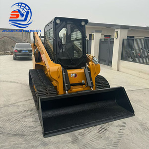 Used CAT 285 Skid Steer Loader Second Hand Compact <b>Track</b> Loader Vertical Lift Heavy Duty Construction Machinery EPA CE Certified - Product Image 1