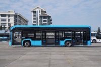 Autobús Eléctrico Nuevo de 12m y 24 Asientos, con Volante a la Derecha, Transmisión Automática, en Oferta, Autobús Urbano de Nueva Energía