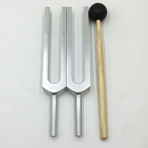 Diapason de précision 440 Hertz en alliage d'aluminium massif pour le réglage des instruments de musique (violon, guitare, piano), la thérapie sonore - Product Image 4