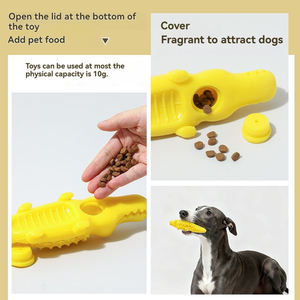 Hiphoppet en çok satan özel köpek çiğnemek kauçuk oyuncaklar üreticisi Pet ürünleri malzemeleri kauçuk çiğnemek oyuncak gıda dağıtıcı tedavi topu - Product Image 4