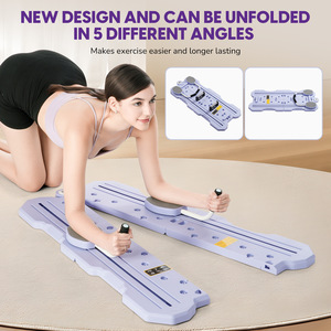 Plateforme de Yoga et Pilates Multifonctionnelle 5-en-1 Pliable pour Exercices Abdominaux à Domicile - Product Image 2