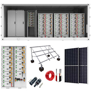 Armoire de stockage d'énergie industrielle conteneurisée Yangde Electric 1,2 MWh, batterie LiFePO4, refroidissement par air, IP54, réseau hybride - Product Image 5