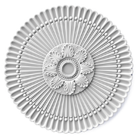 Médaillons de Plafond Français Décoration de Plafond Écologique Anti-Fade pour Villa Jardin Commandes en Gros au Prix de Gros d'Usine
